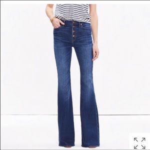 Madewell flea market flares